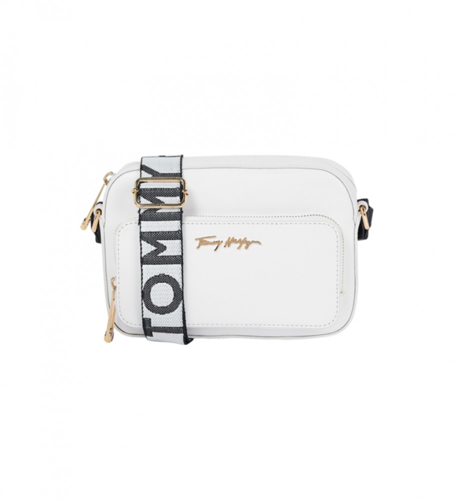 tommy hilfiger iconic camera bolsa beige