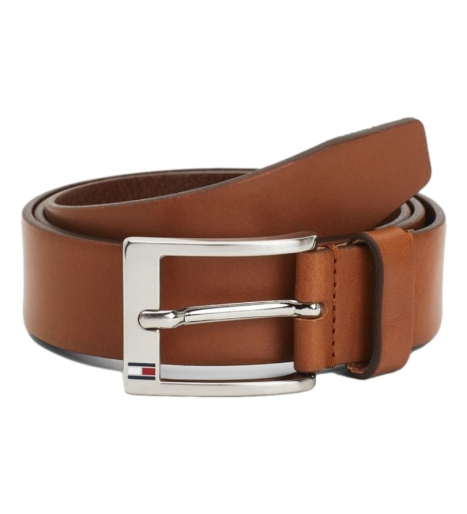 Tommy Hilfiger New Aly brown leather belt
