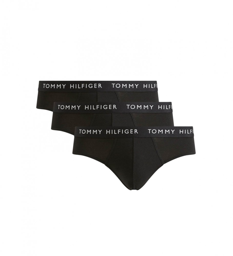 Tommy Hilfiger Confezione da 3 Slip Essential nero