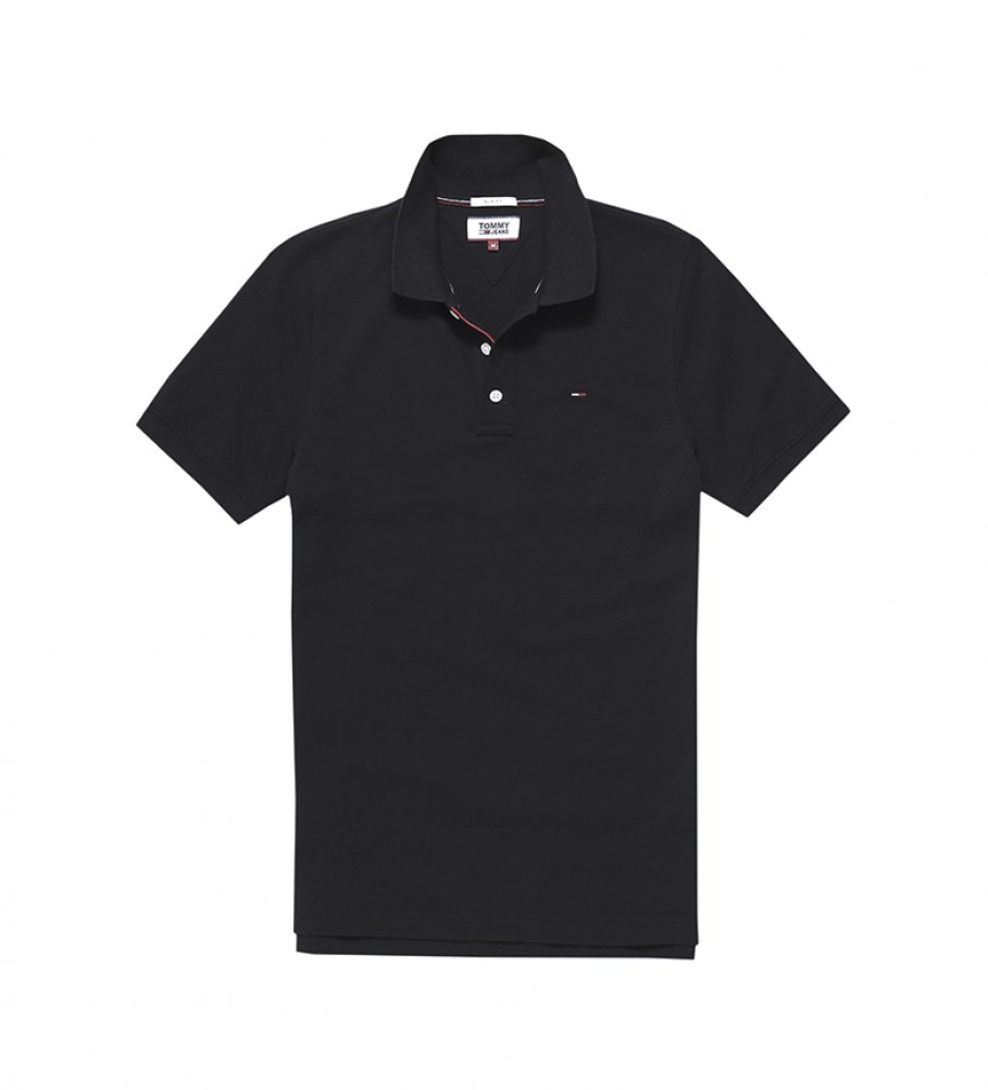 Tommy Hilfiger TJM Original Fine Pique black polo shirt