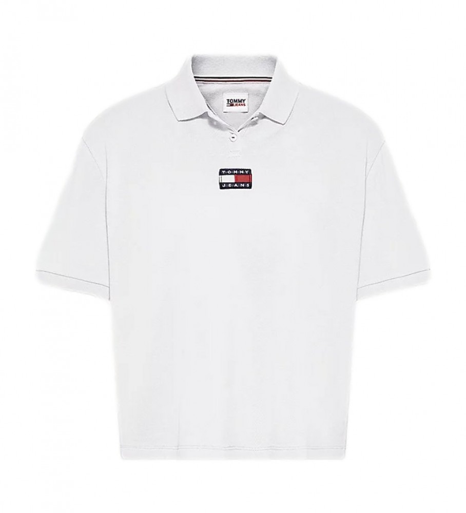 Tommy Hilfiger Polo Center Badge blanco