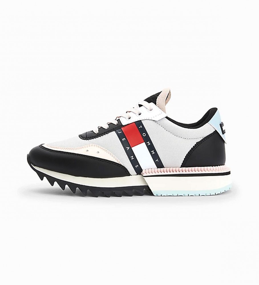 Tommy Jeans Leather sneakers Tommy Jeans Cleat black