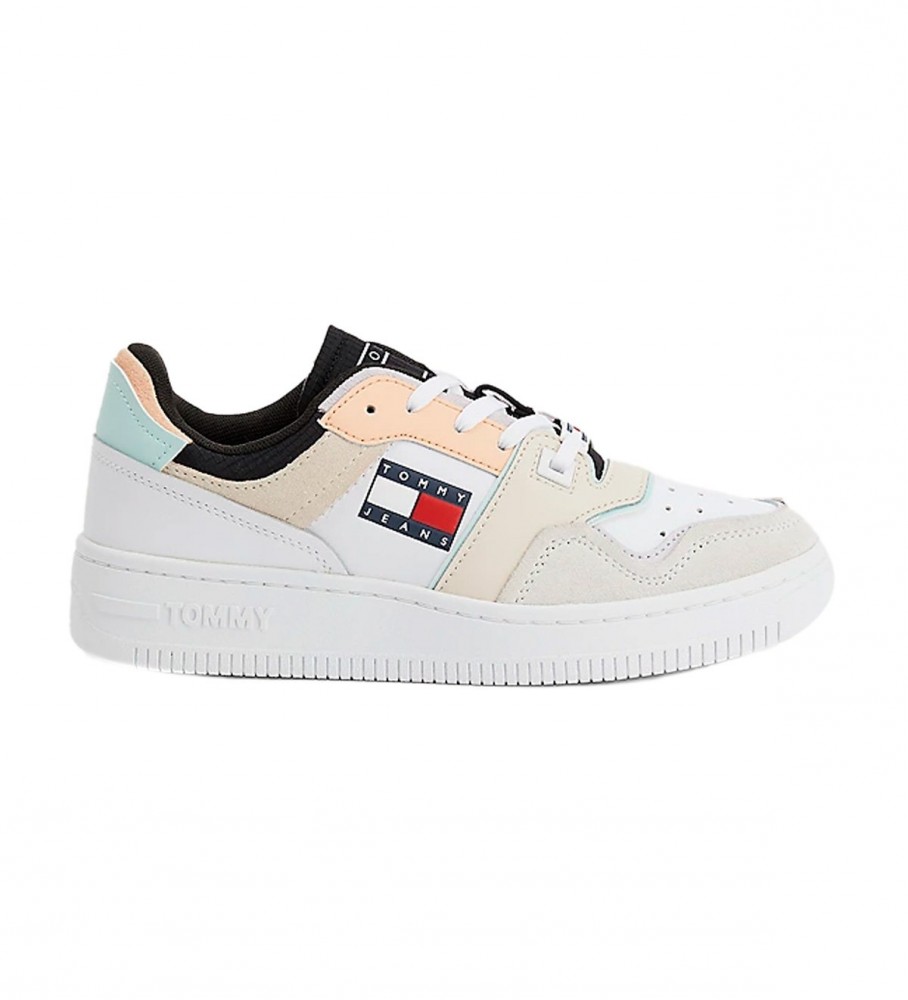 Tommy Hilfiger Sneakers Tommy Jeans Decon in pelle bianche