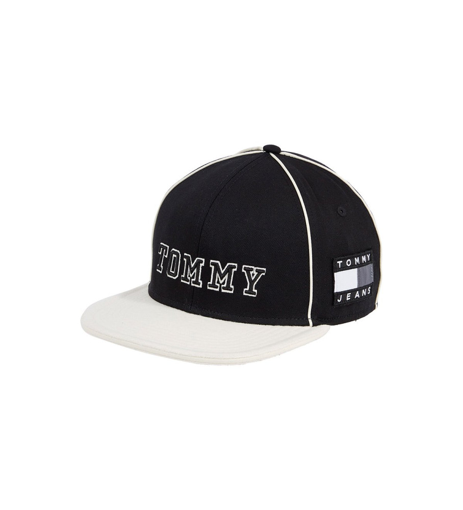 Tommy Jeans Baseball cap with distinctive black patch - ESD Store fashion,  footwear and accessories - best brands shoes and designer shoes