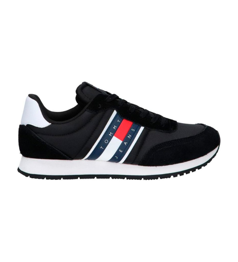 Tommy Jeans Trainers Runner noir