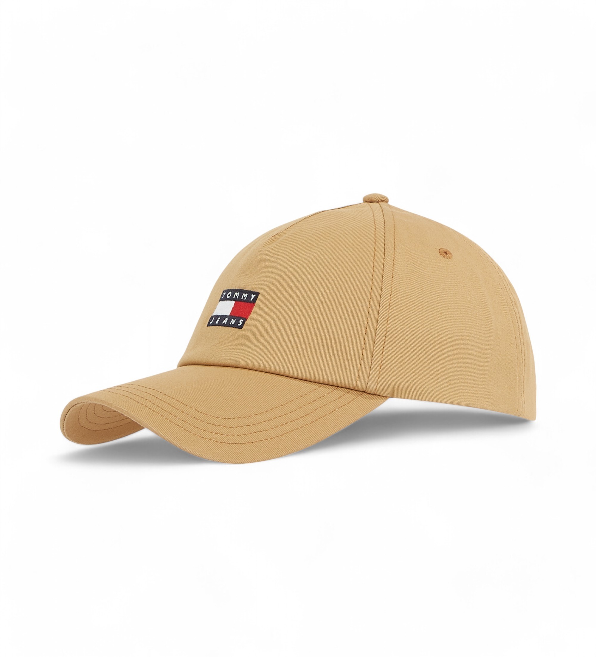 Tommy Hilfiger Heritage-kasket med præget logo, beige