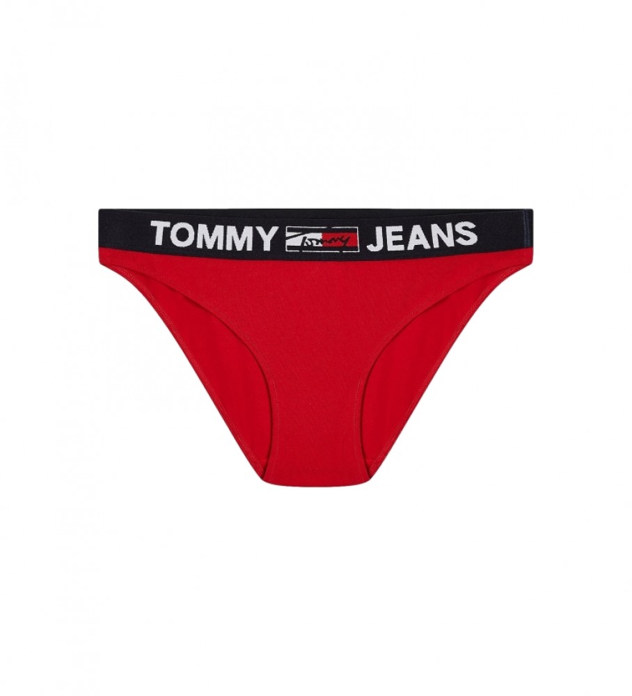 Tommy Hilfiger Culotte Taille contrastée rouge