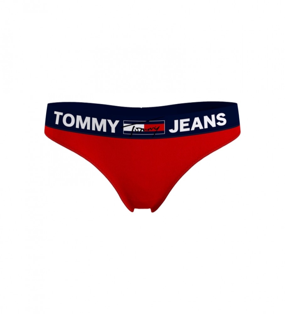 Tommy Hilfiger Tanga Logo Waistband vermelho - Esdemarca Loja moda