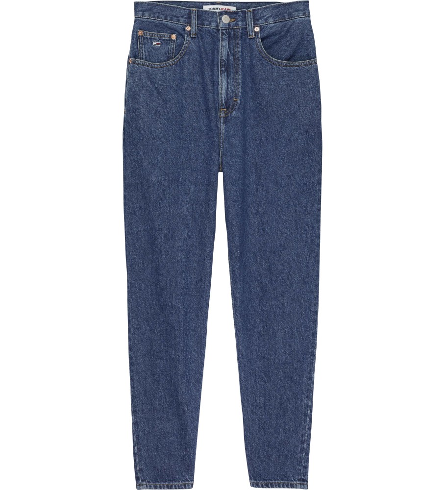 Tommy Jeans Jean Mom High Rise Tapered bleu