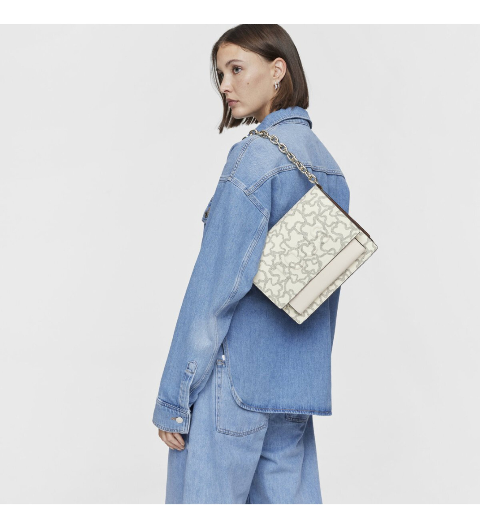 TOUS M. Audree Chain K Icon Bolsa Bege
