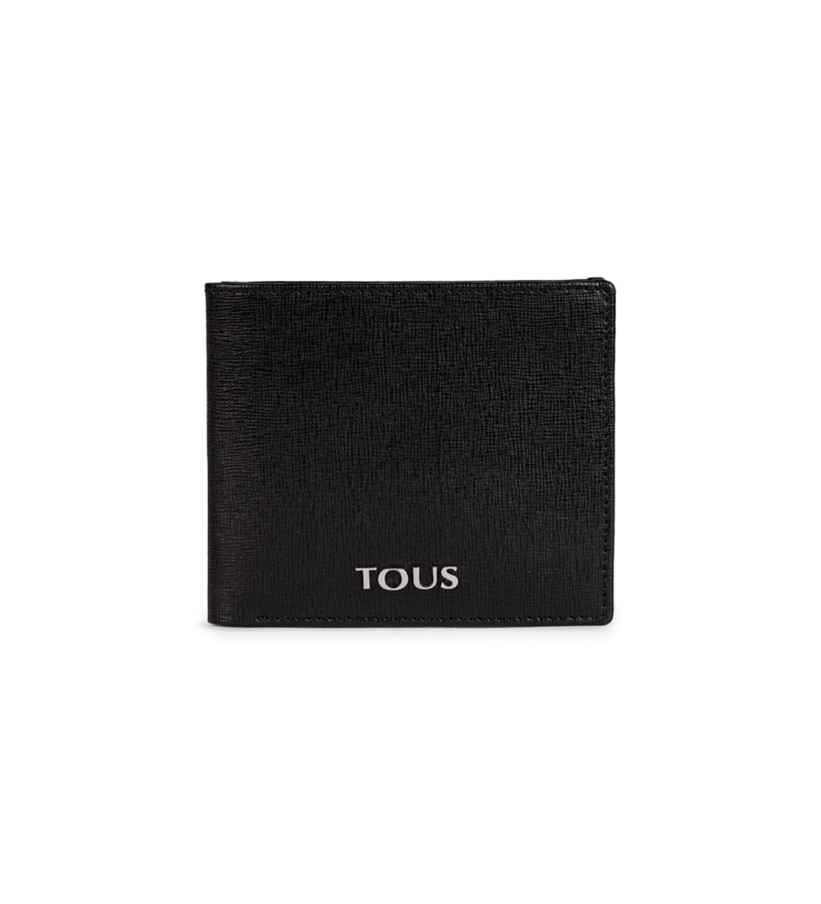 Tous Leather Wallet New Berlin black - ESD Store fashion, footwear and  accessories - best brands shoes and designer shoes