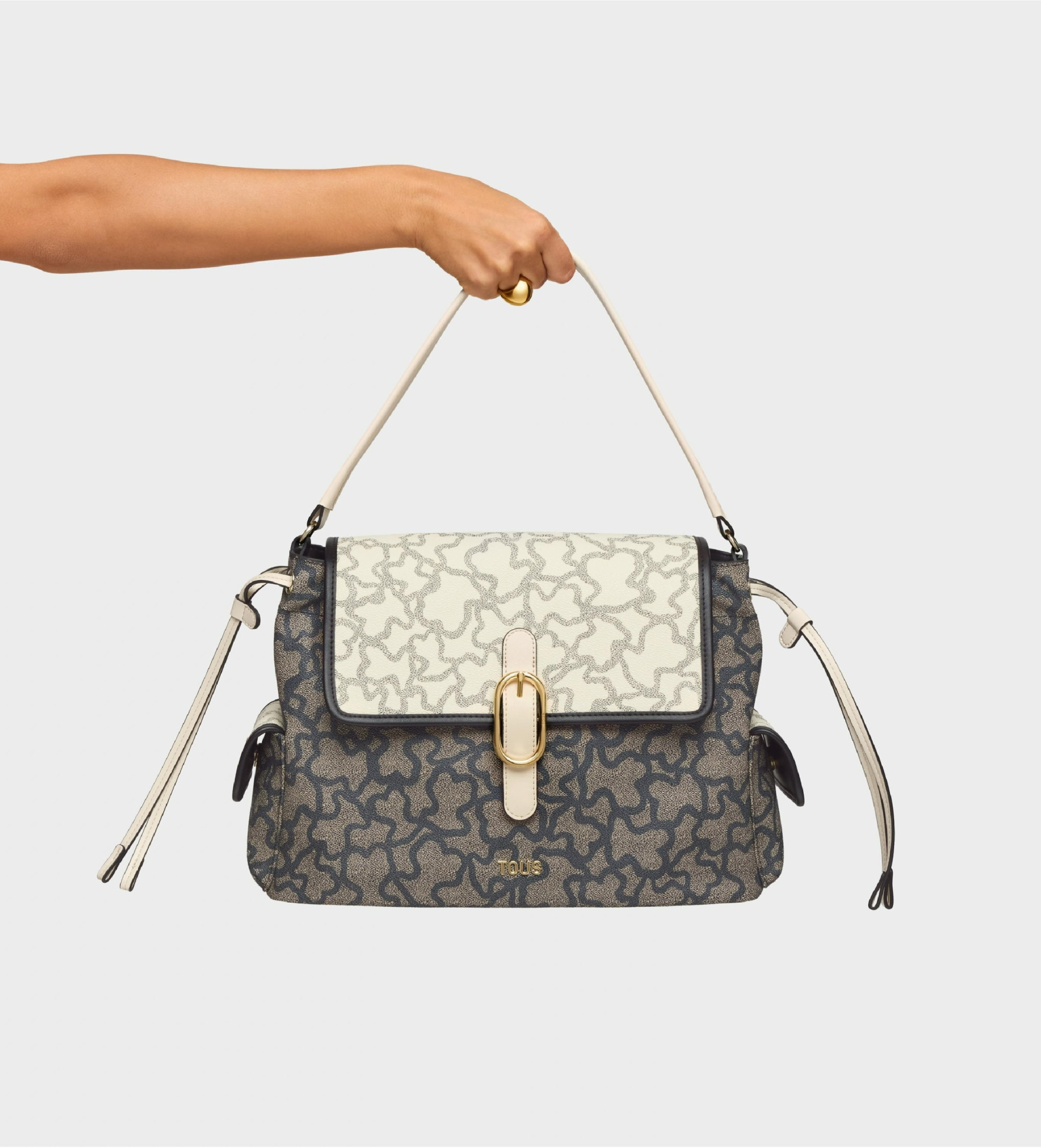 TOUS Bolso Shopper Kaos Icon negro