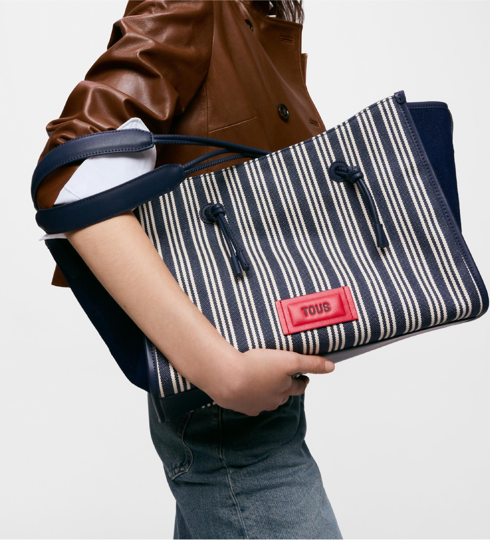 TOUS Bolso Shopper XL Summer Holidays JCQ azul