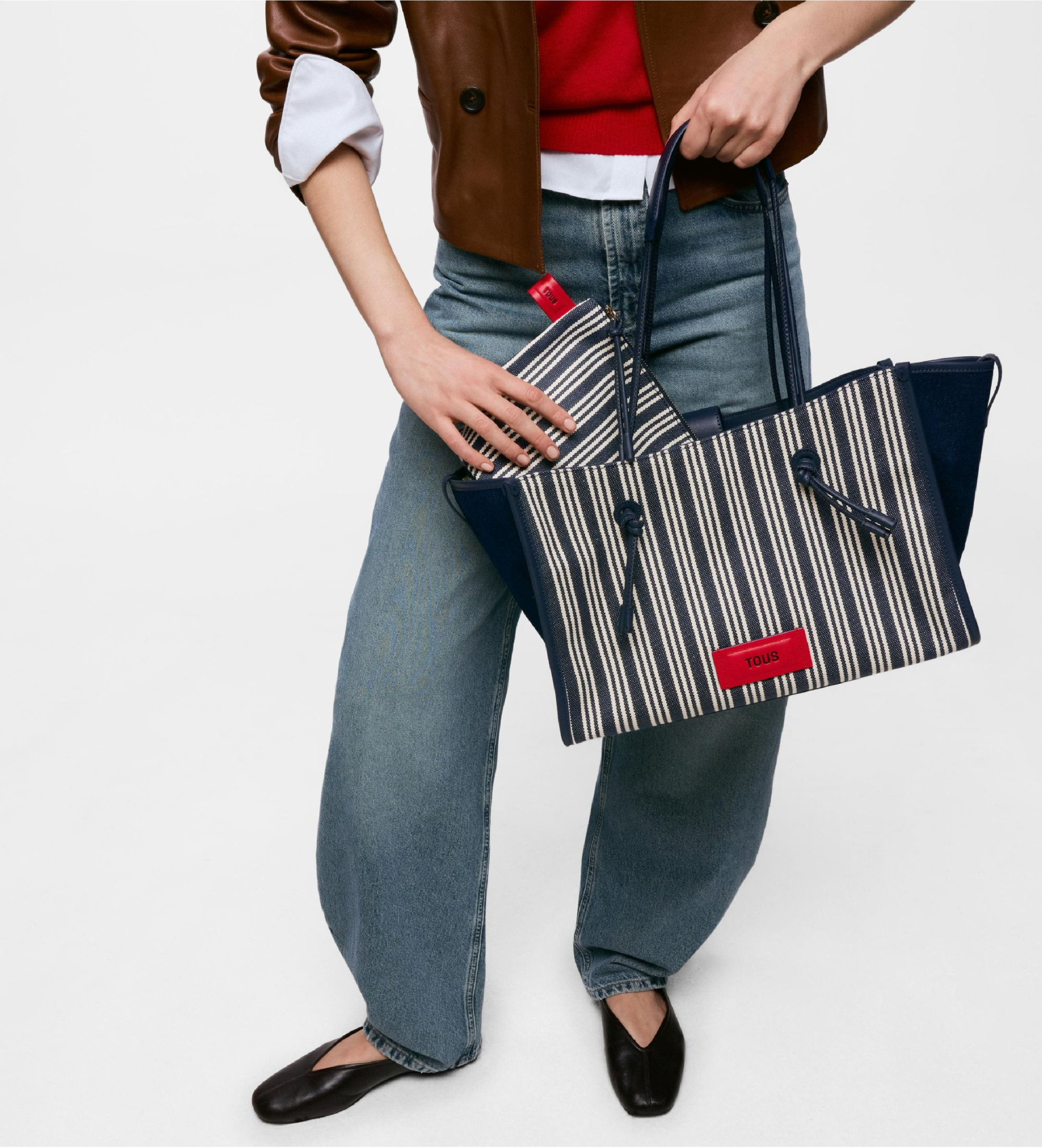 TOUS Bolso Shopper XL Summer Holidays JCQ azul