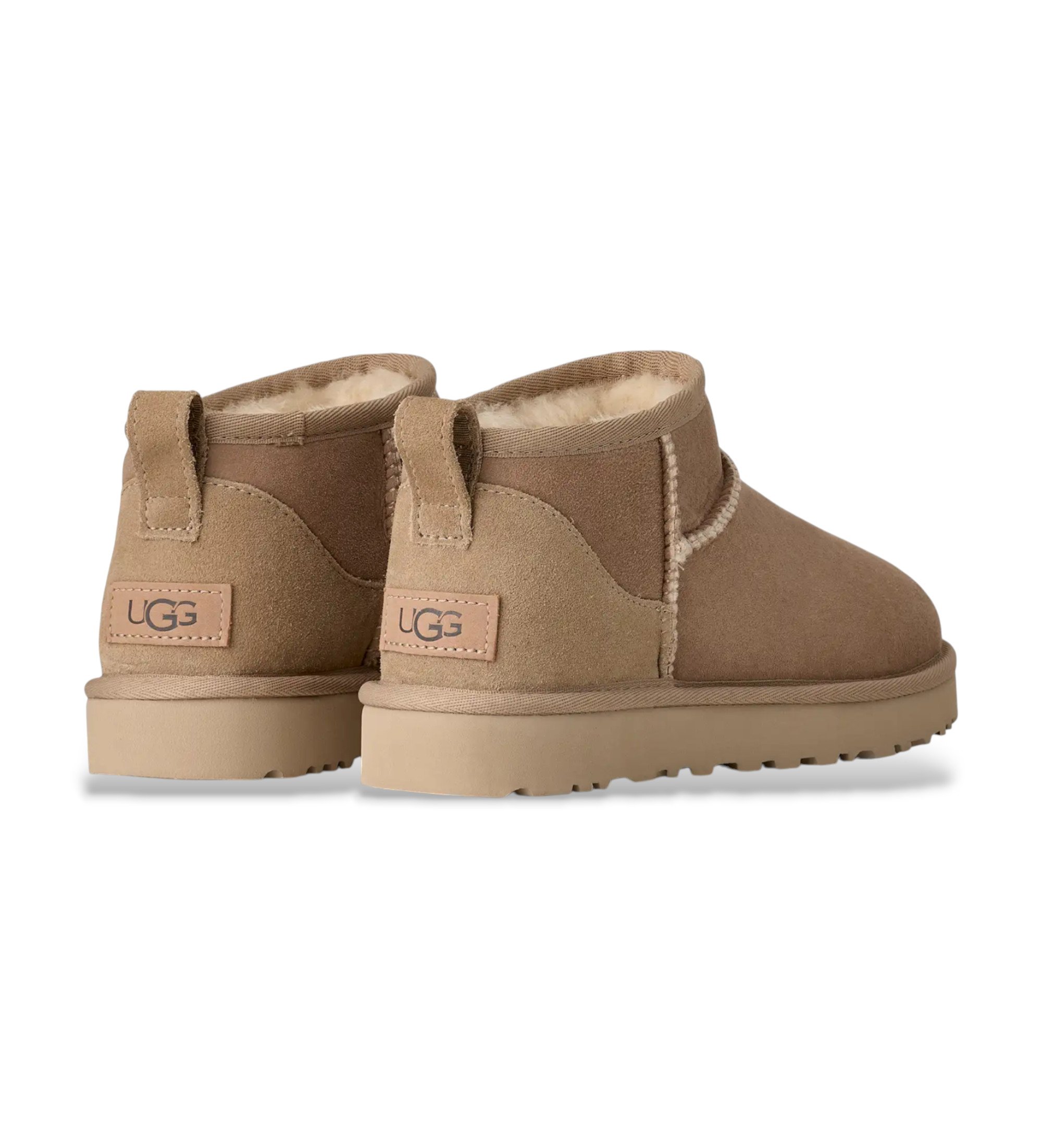 Platform Ugg Bassi Pelle Nera Stivali Ugg Ultra Mini Ugg Bassi Neri
