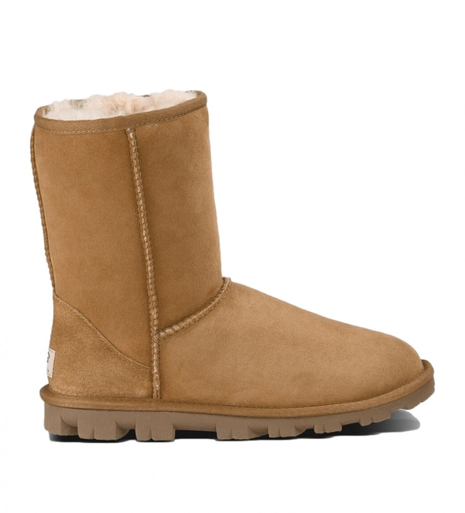 UGG Leather boots Essential Short brown 