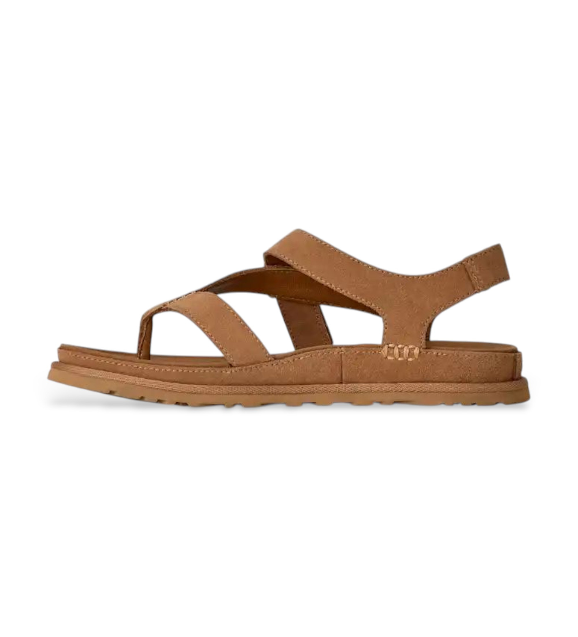 UGG GoldenGaze tåspids-sandaler i brunt læder