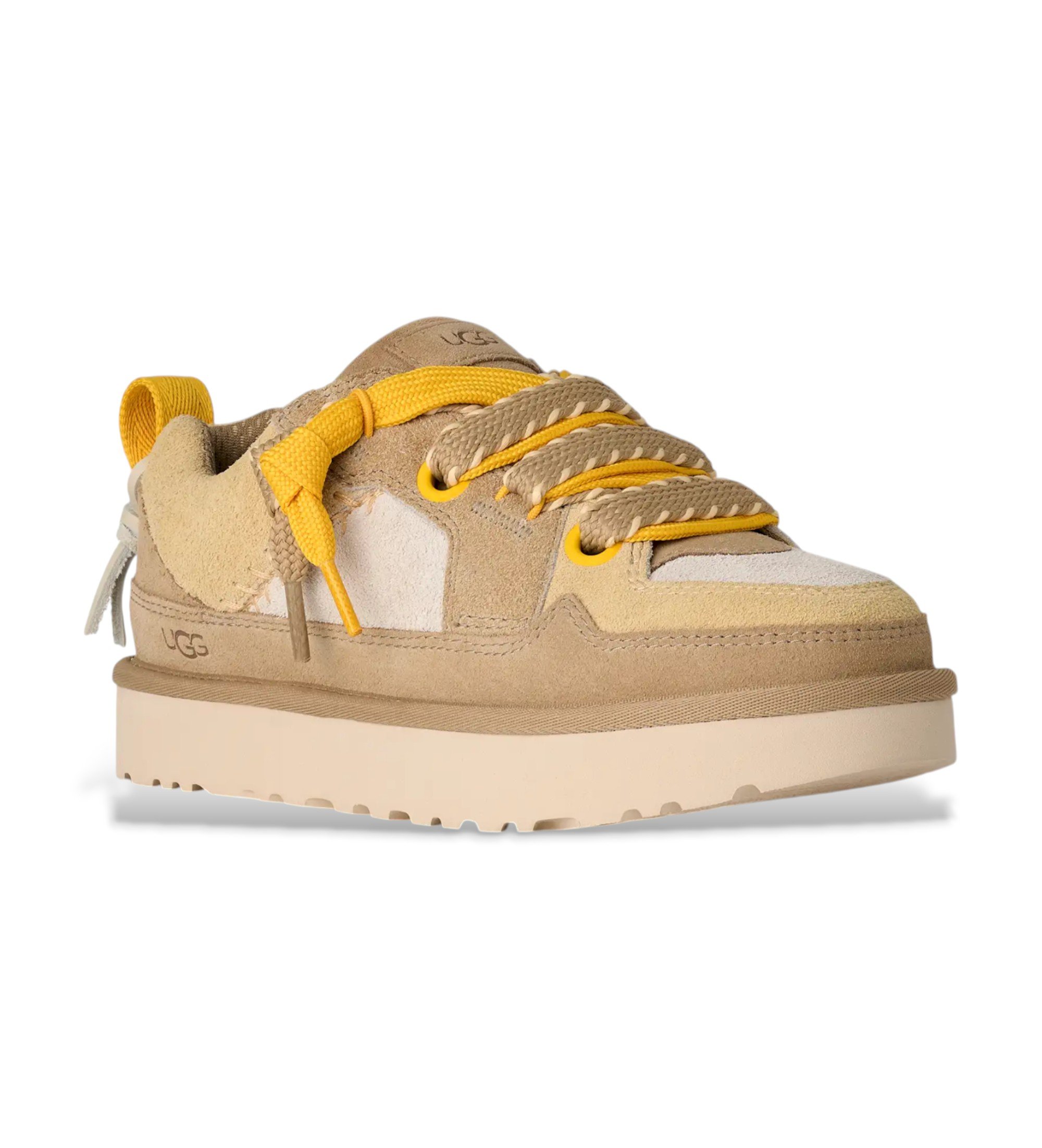 UGG Skórzane buty Lo Lowmel Biarritz w kolorze brązowym