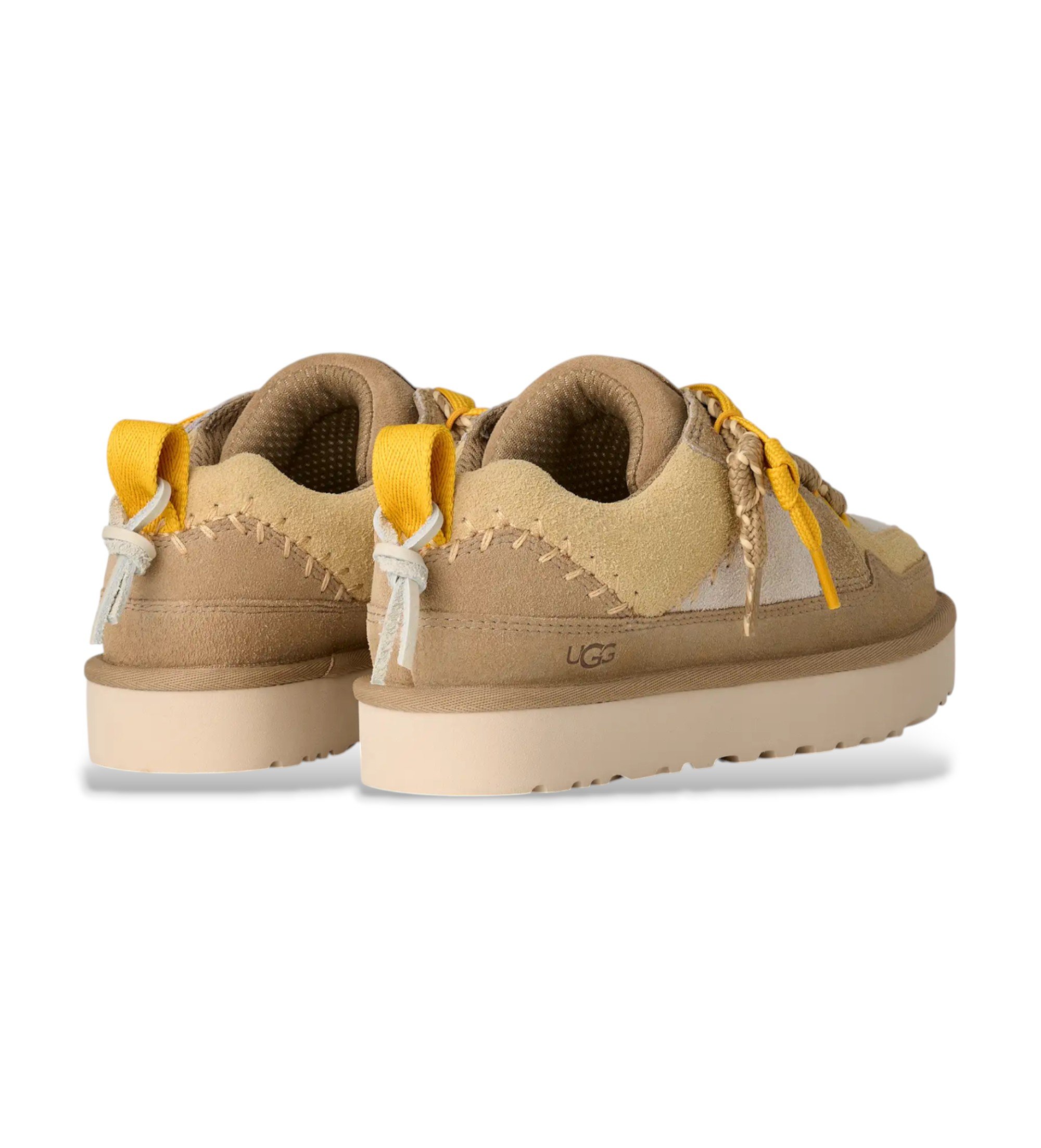UGG Skórzane buty Lo Lowmel Biarritz w kolorze brązowym