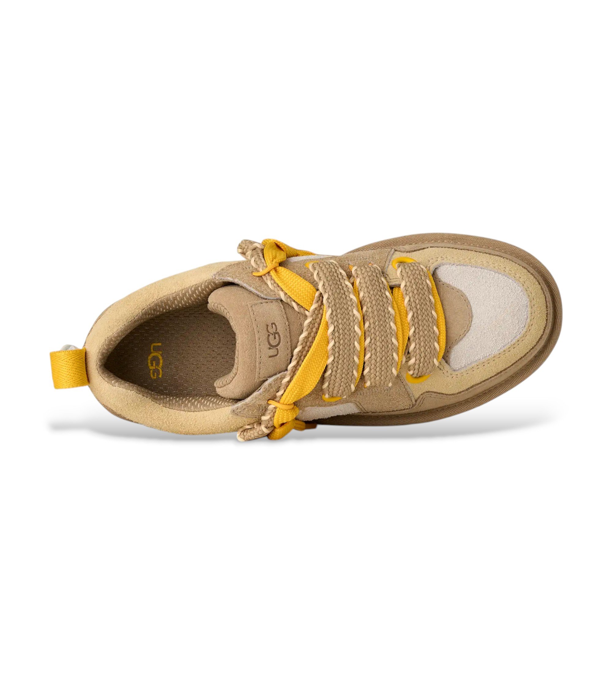 UGG Skórzane buty Lo Lowmel Biarritz w kolorze brązowym