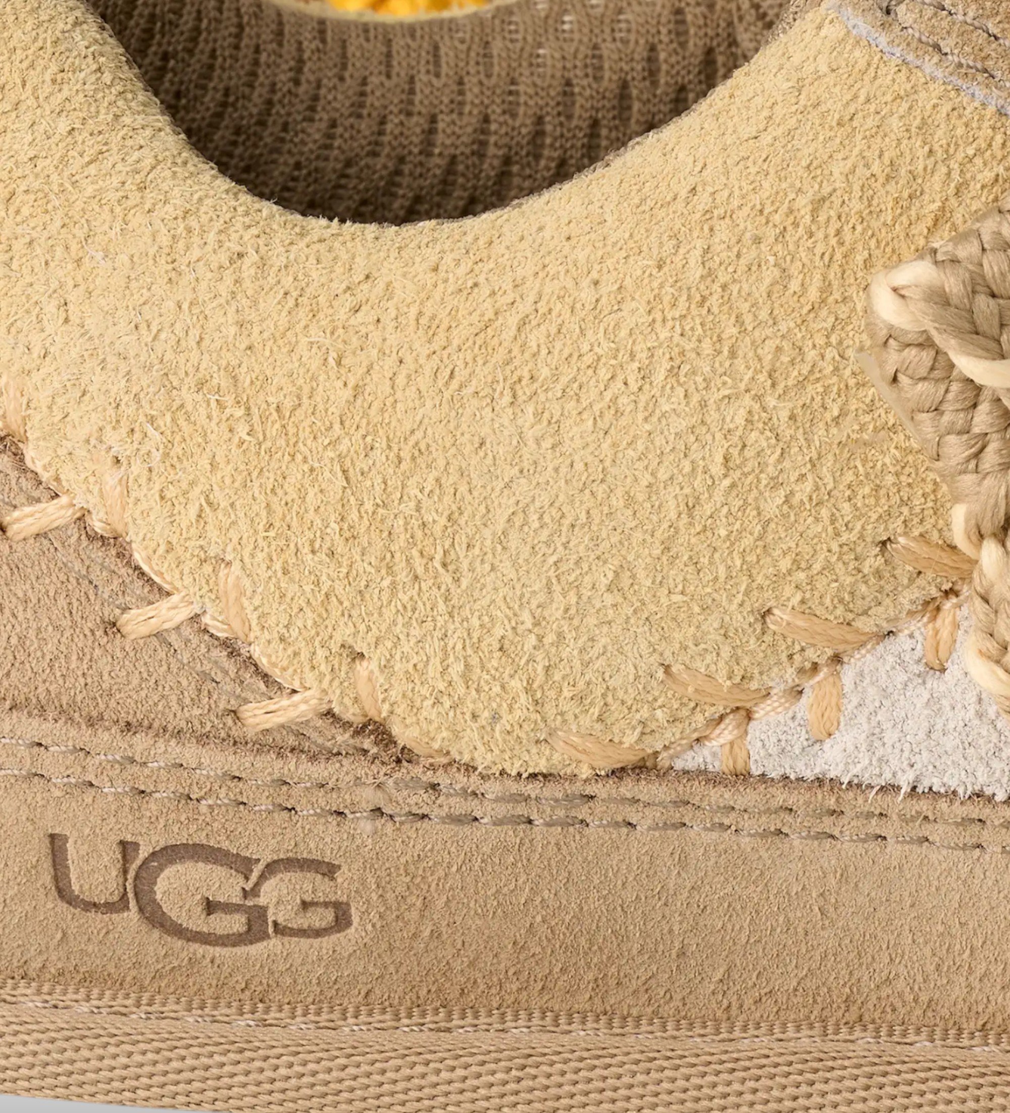 UGG Skórzane buty Lo Lowmel Biarritz w kolorze brązowym