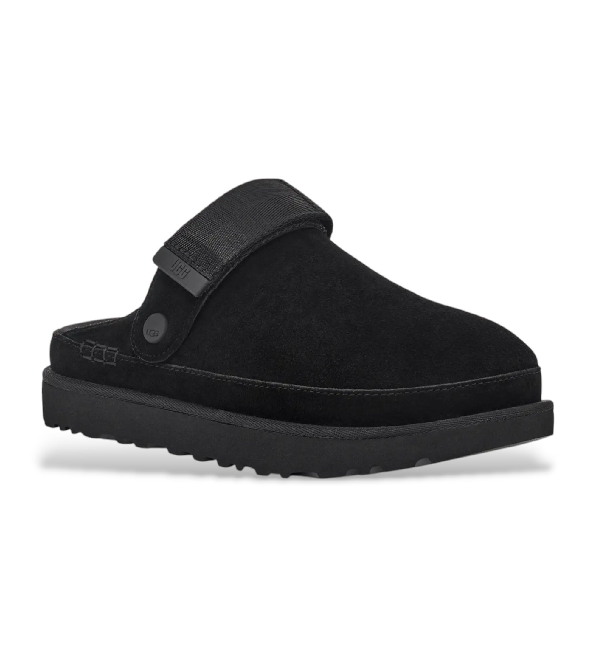 UGG Goldenstar leather clogs black