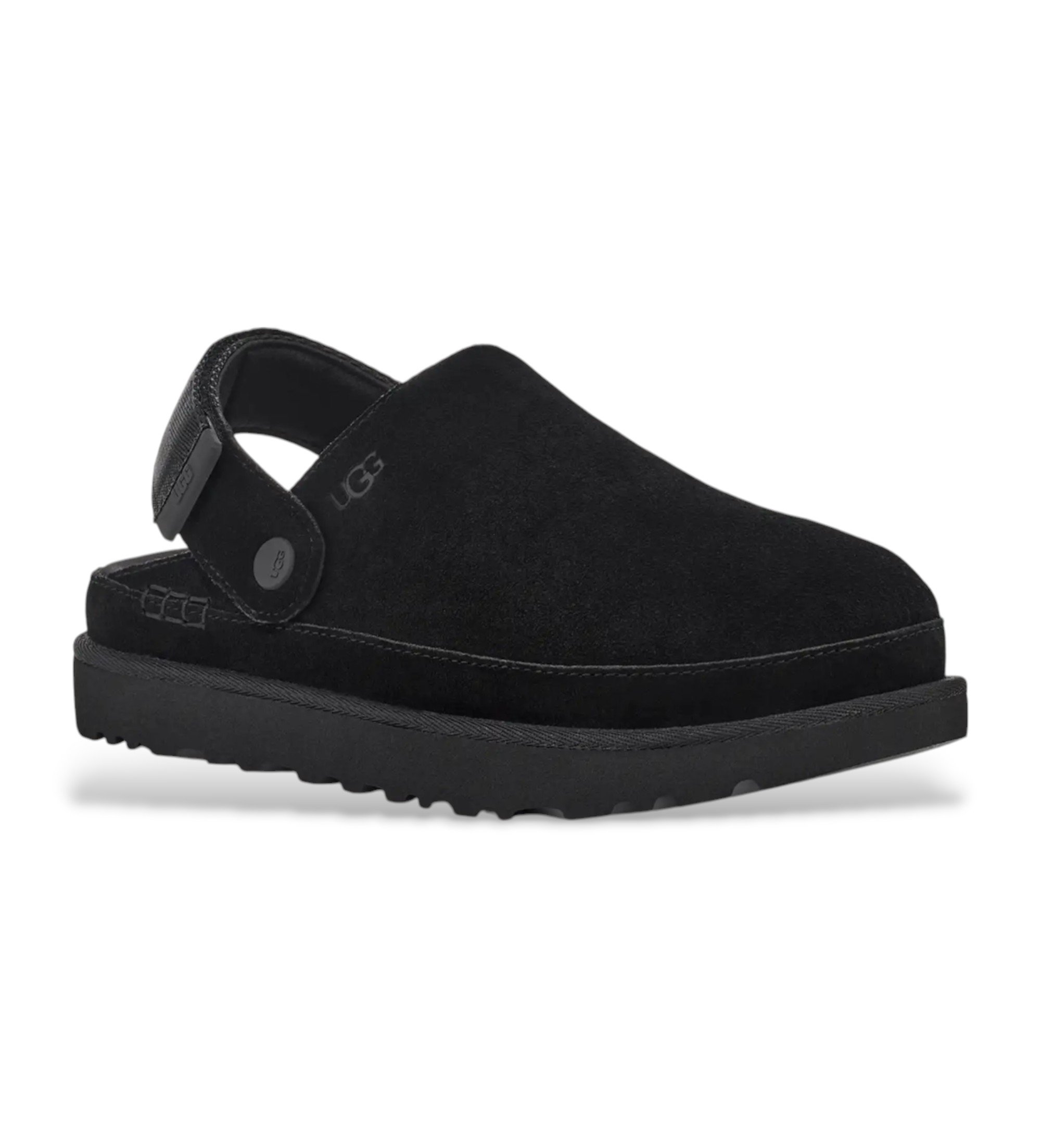 UGG Goldenstar leather clogs black