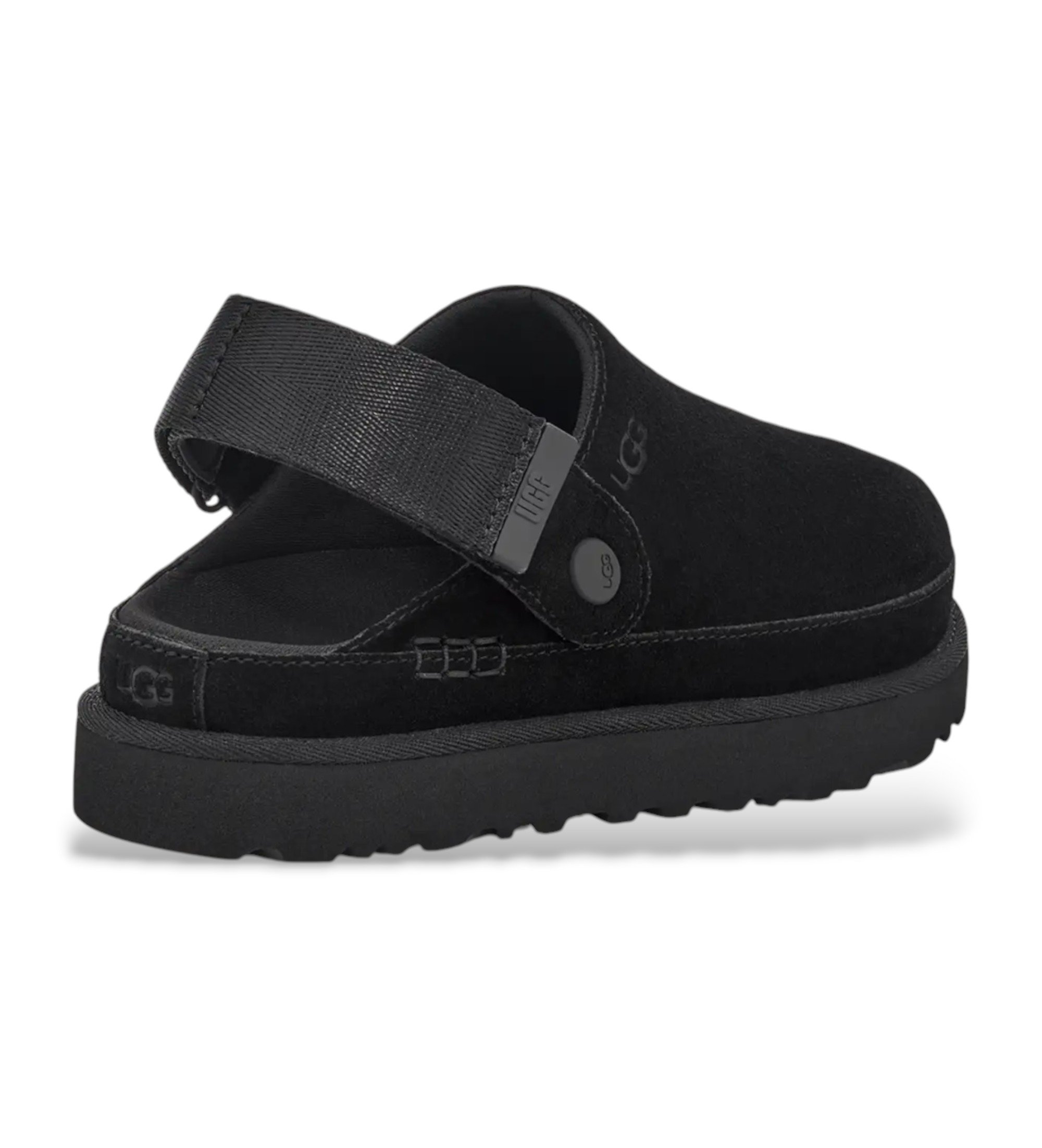 UGG Goldenstar leather clogs black