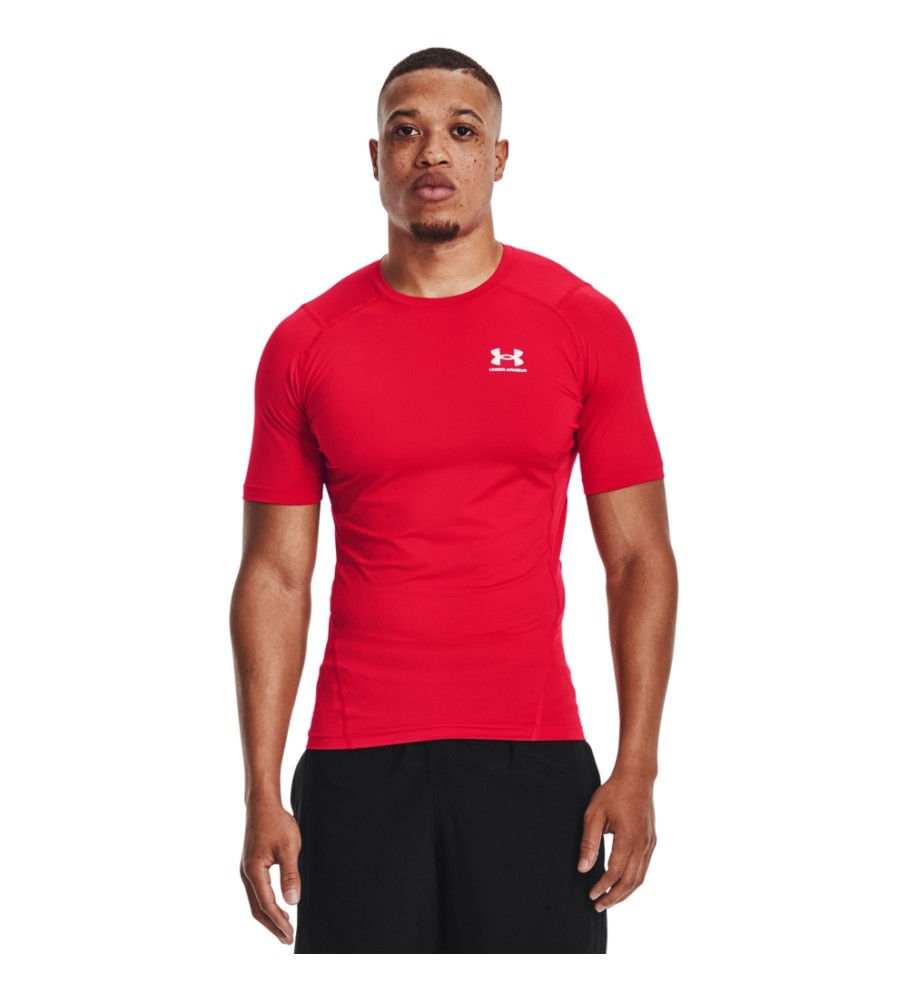 Under Armour HeatGear® Armour Short Sleeve T-Shirt red - ESD Store