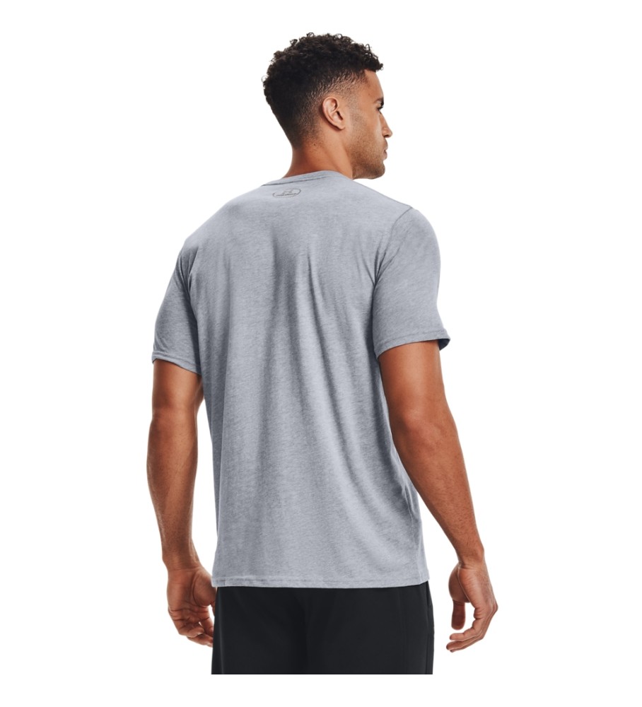 Under Armour Camiseta de manga corta UA Boxed Sportstyle gris