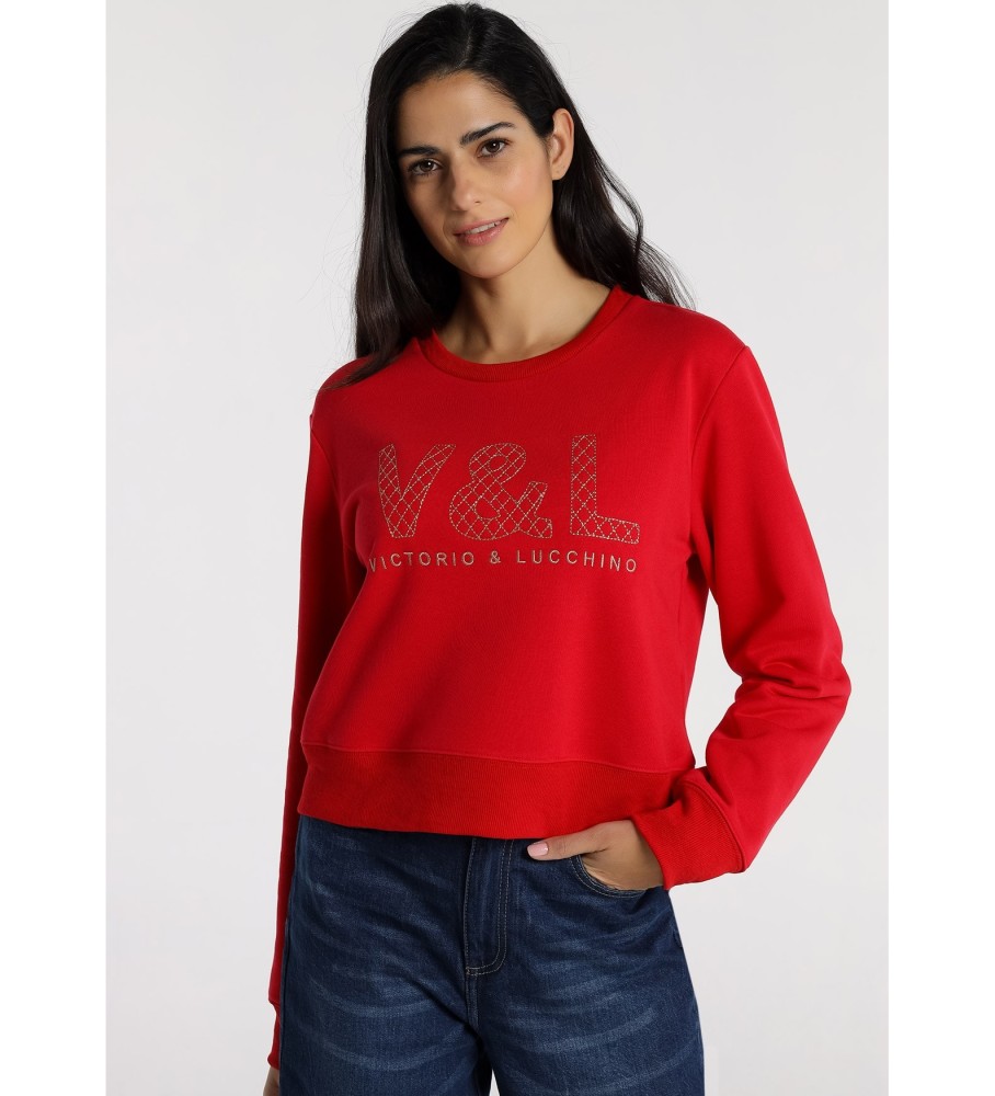 Victorio & Lucchino, V&L - sweatshirt 131643 red