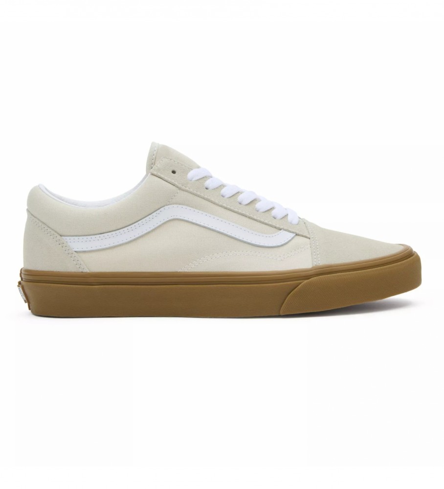 Vans Ua Old Skool beige trainers - ESD Store fashion, footwear and accessories - brands shoes designer shoes
