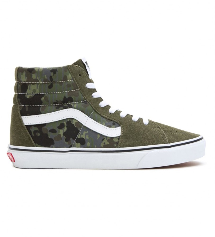 Tilgængelig rent solopgang Vans Grønne camouflage-sko i læder - Esdemarca butik med fodtøj, mode og  tilbehør - bedste mærker i sko og designersko