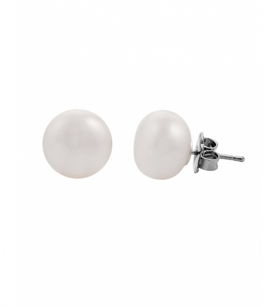 VIDAL & VIDAL Earrings Essentials cultured pearl 9mm sterling silver