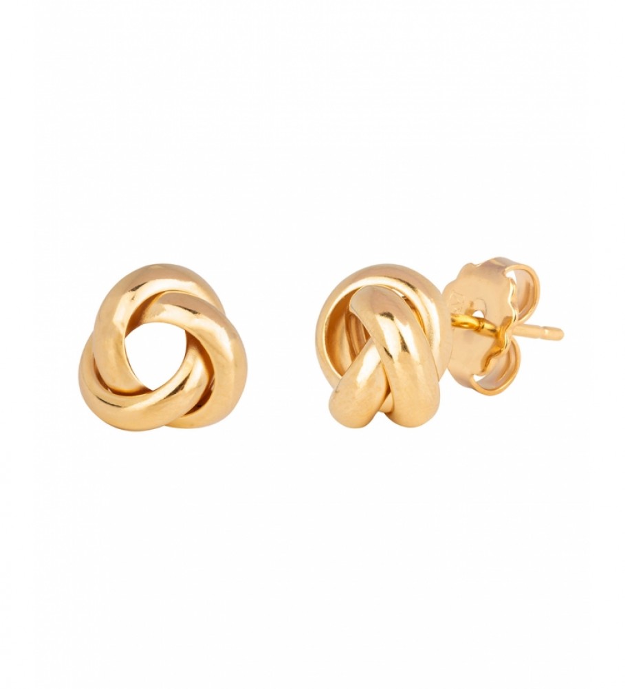 VIDAL & VIDAL Maria G. de Jaime's Favorite Earrings by Maria G. de Jaime single knot gold 18Ktes