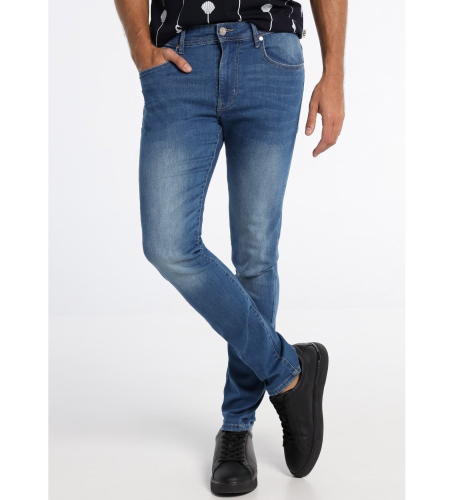 Victorio \u0026 Lucchino, V\u0026L Jeans Denim Medium Light Blue Slim Fit Azul -  Tienda Esdemarca moda, calzado y complementos - zapatos de marca y  zapatillas de marca