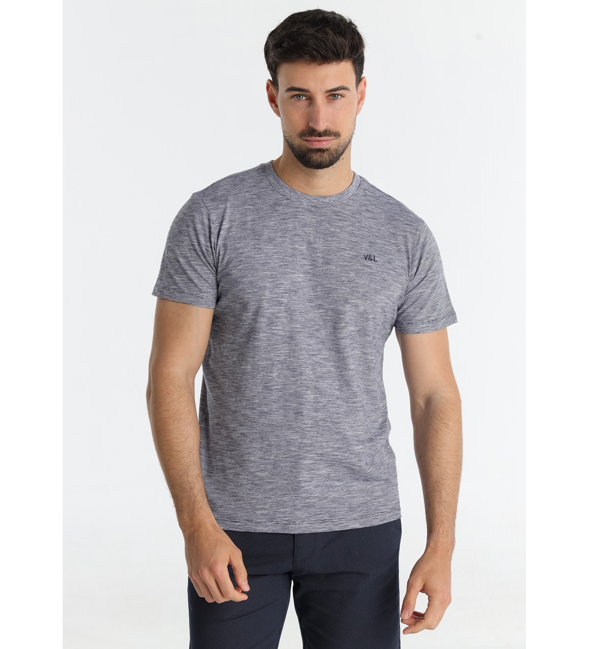 Victorio & Lucchino, V&L Blue short sleeve t-shirt