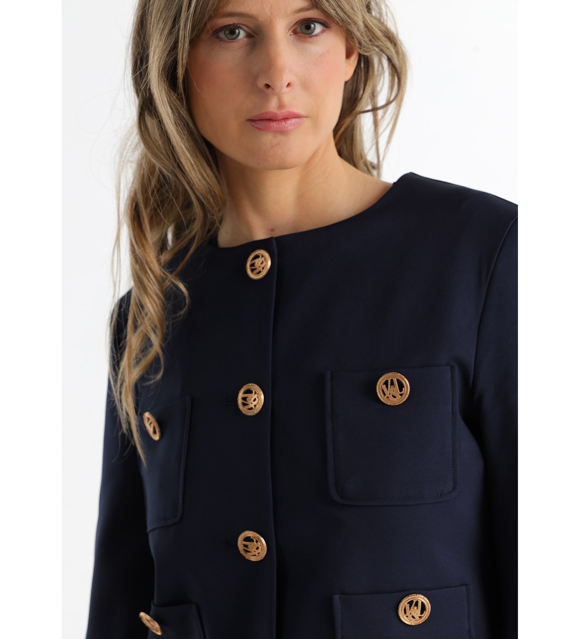 Victorio & Lucchino, V&L Veste Chanel marine