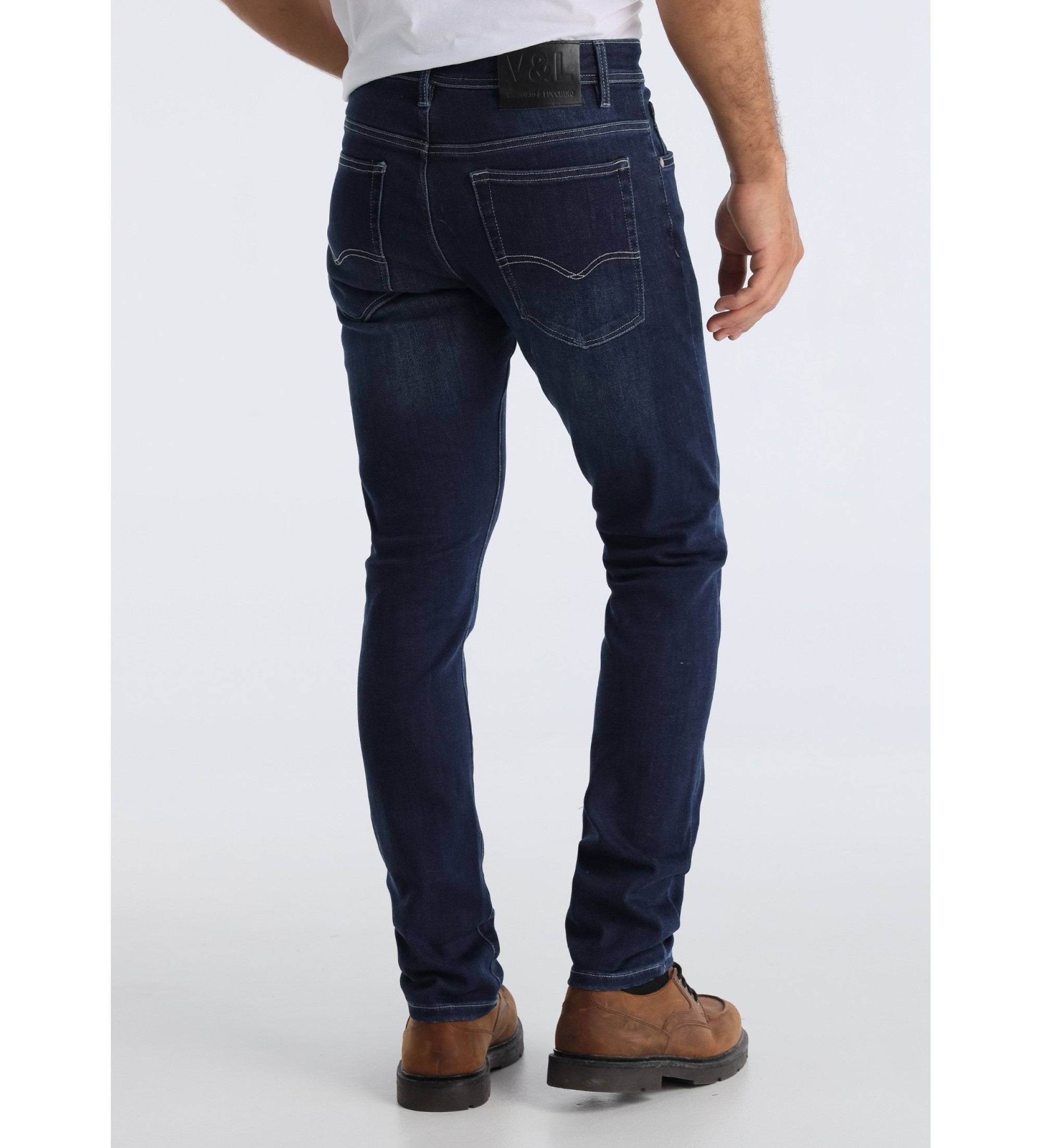 Victorio & Lucchino, V&L Jeans Inside Brush Stone blue