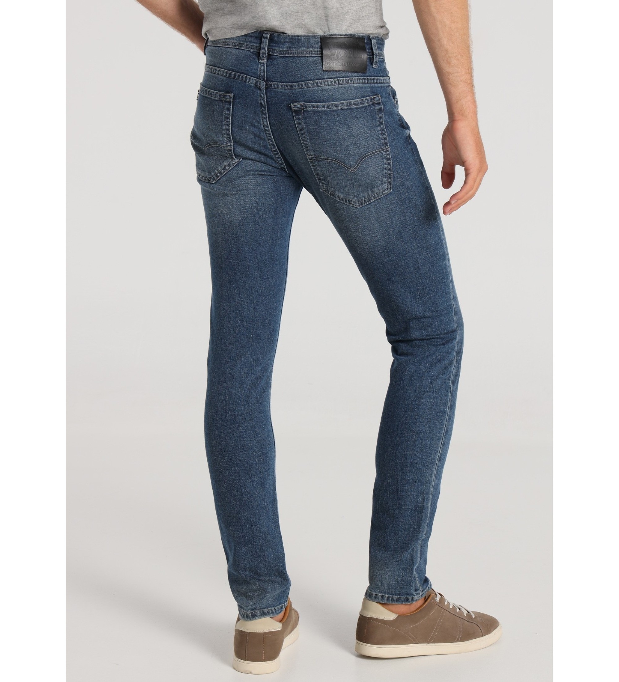Victorio & Lucchino, V&L Blaue Slim Fit Jeans