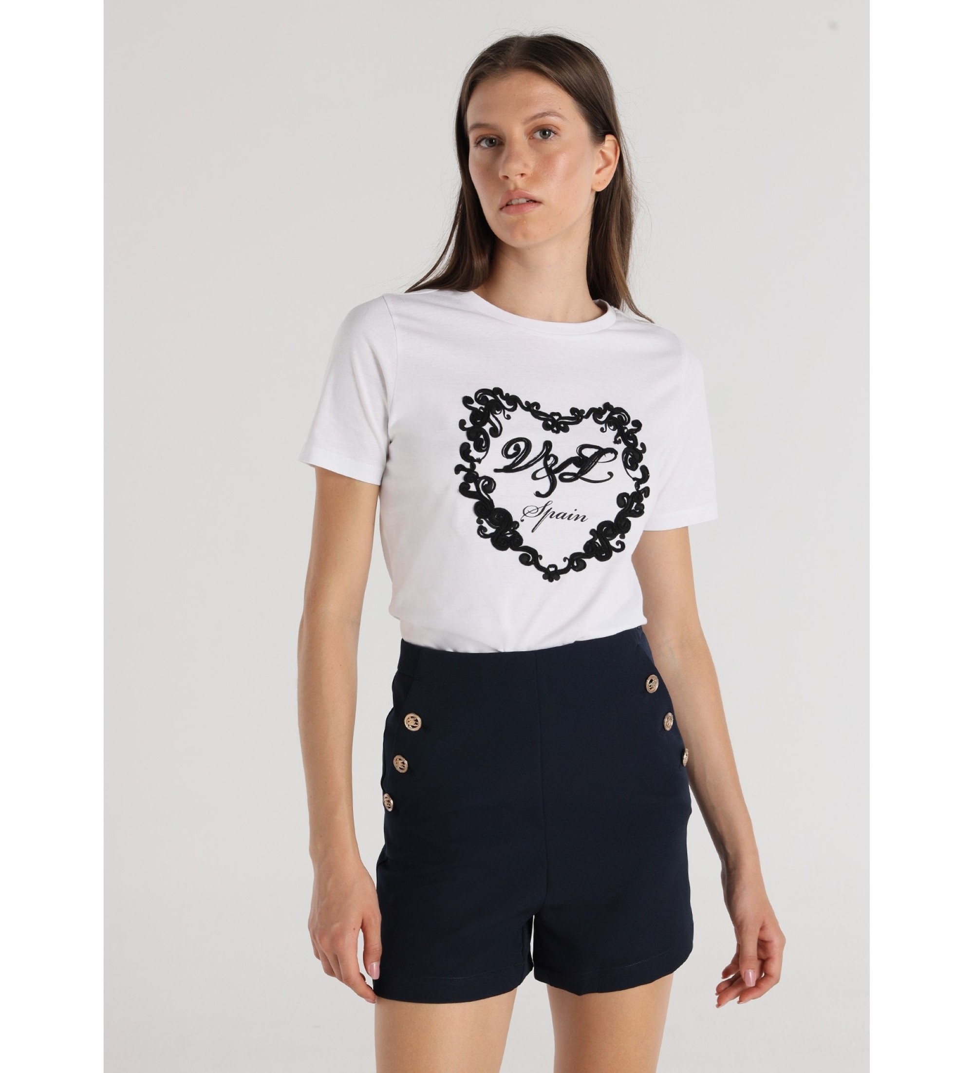 Victorio & Lucchino, V&L Navy sailor style shorts