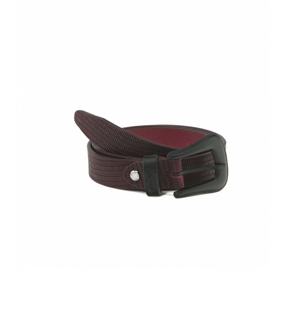 Vogue Leather belt CIVO30114BU maroon
