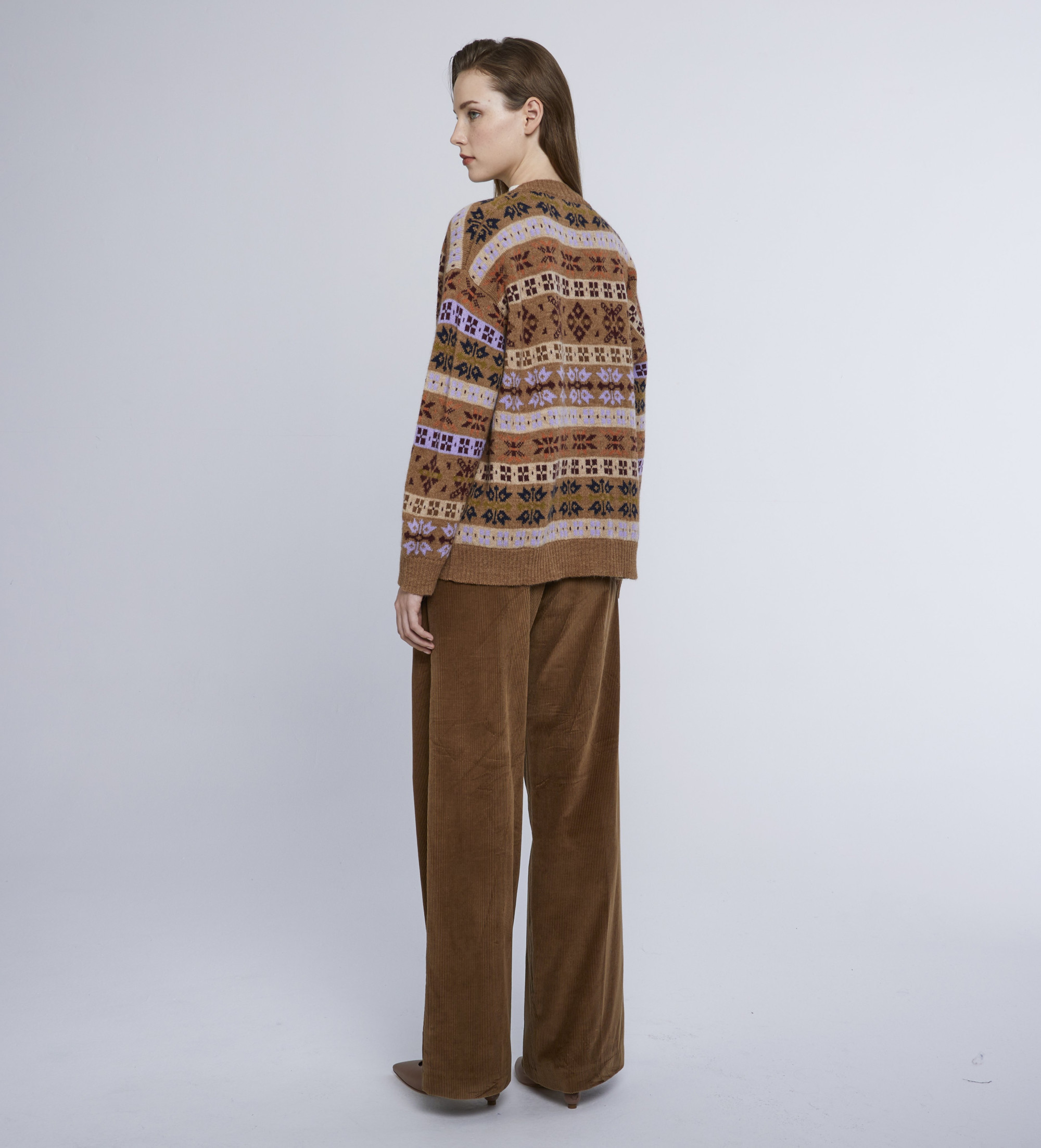 Weekend Max Mara Cardigan Eccelso brown - Esdemarca Store