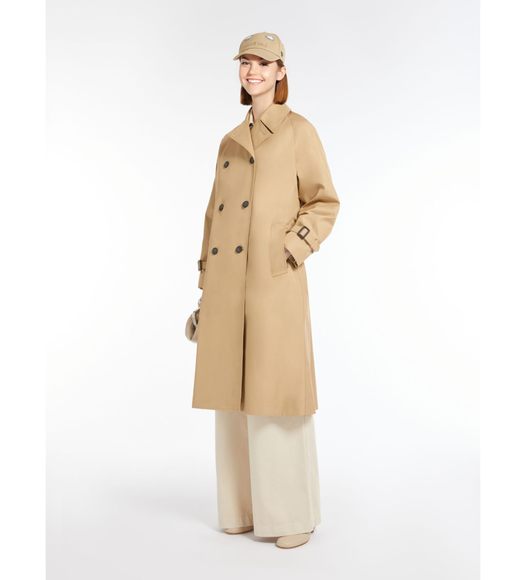 Weekend Max Mara Canasta beige trench coat Esdemarca Store