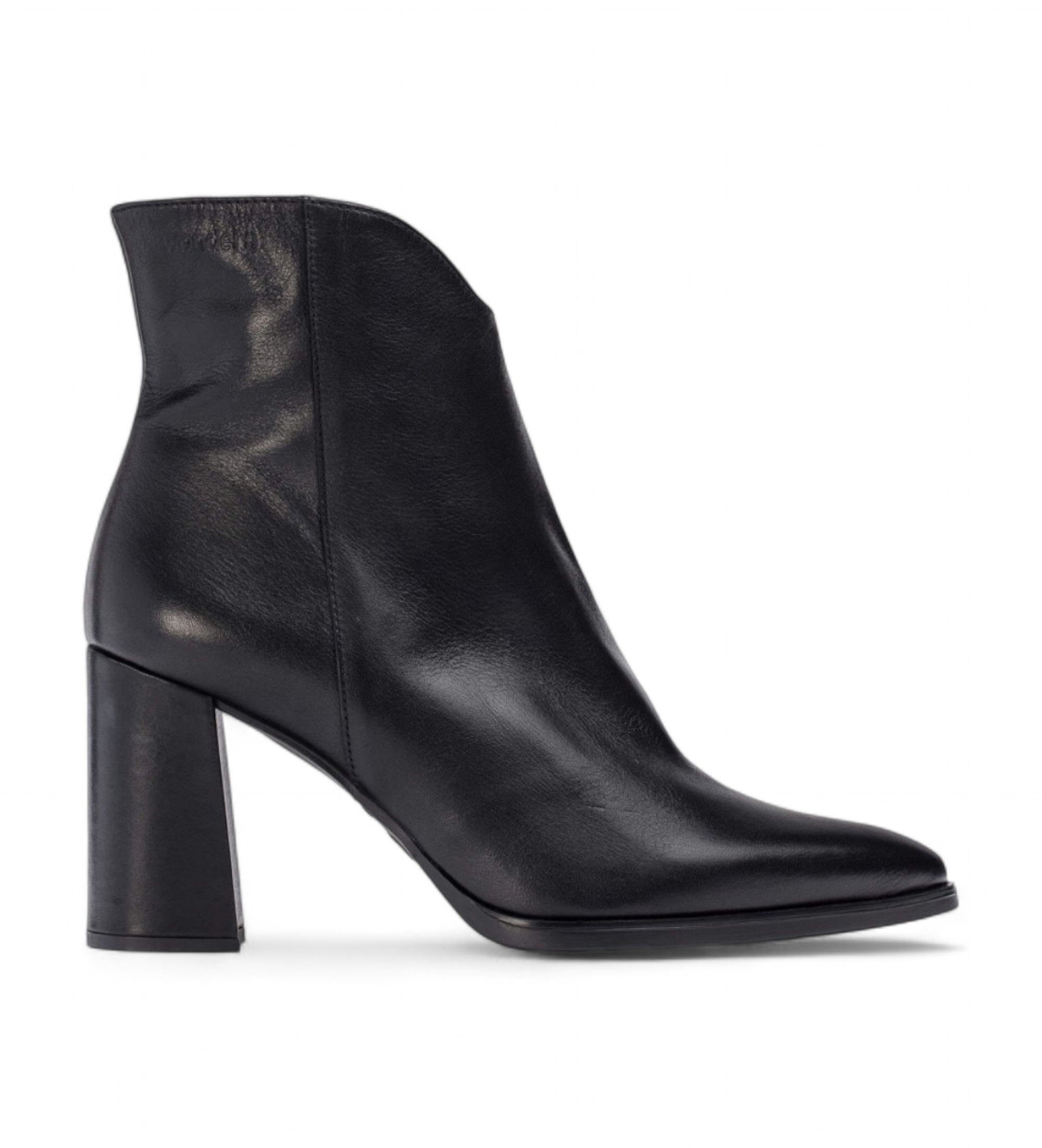 Botines de Piel Nara negro
