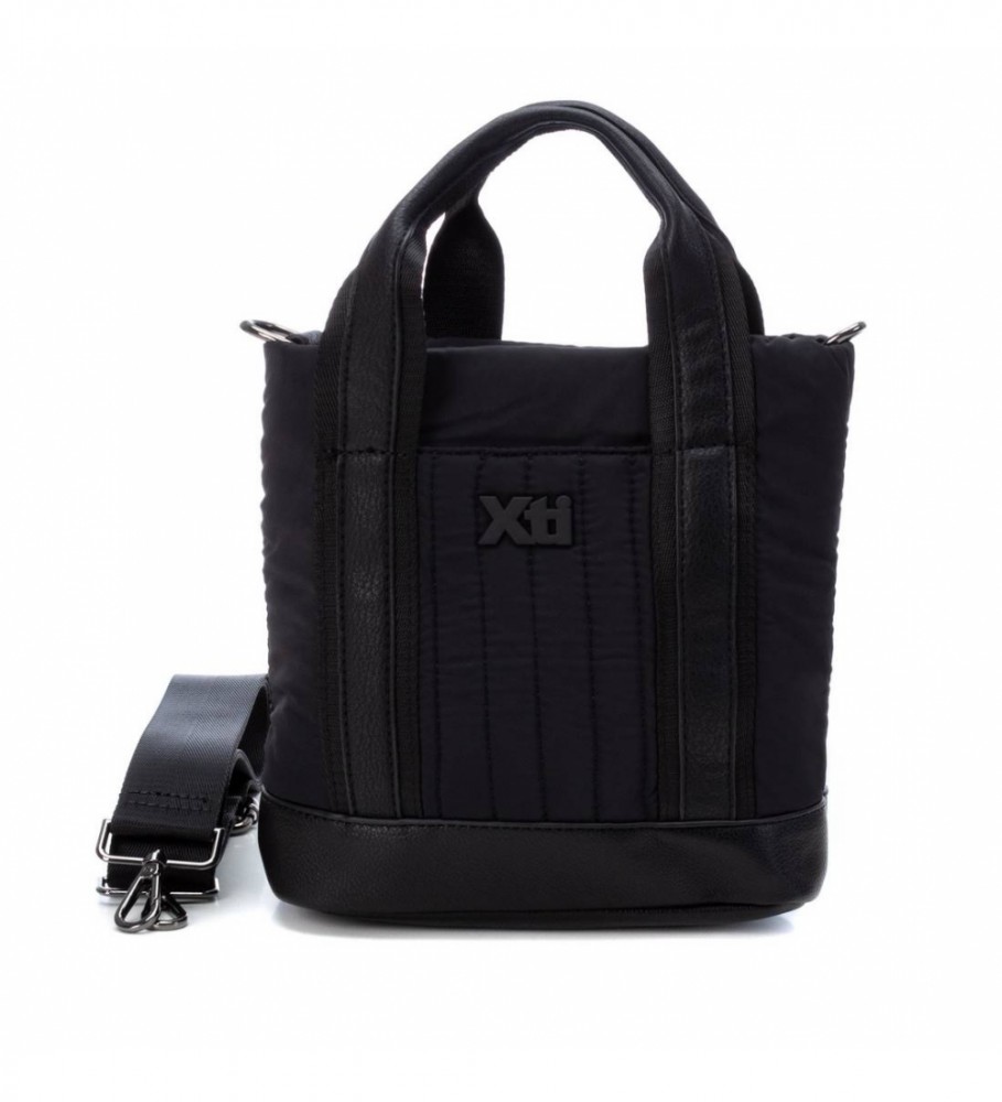 Bolso shopper XL nylon negro