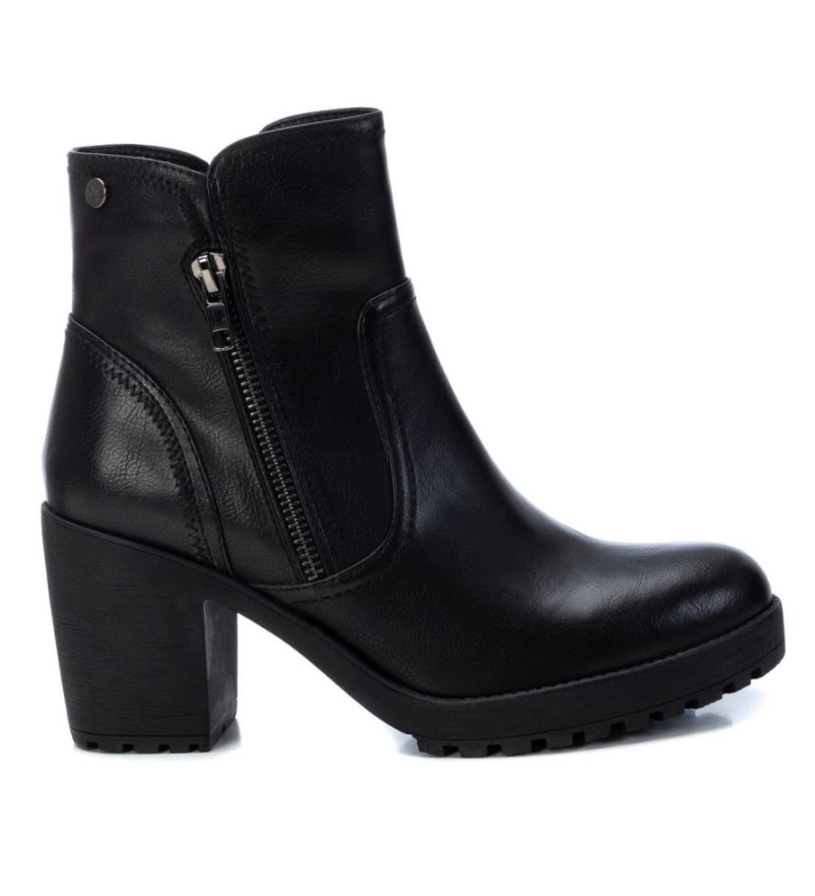 Xti Ankle boots 034363 black -Height heel: 8 cm
