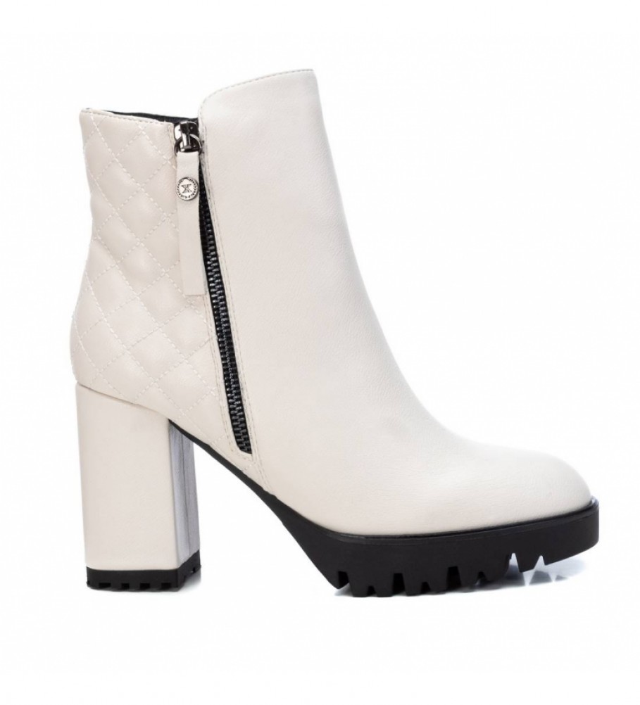 Xti Ankle boots 0430650 white - Heel height 9cm 