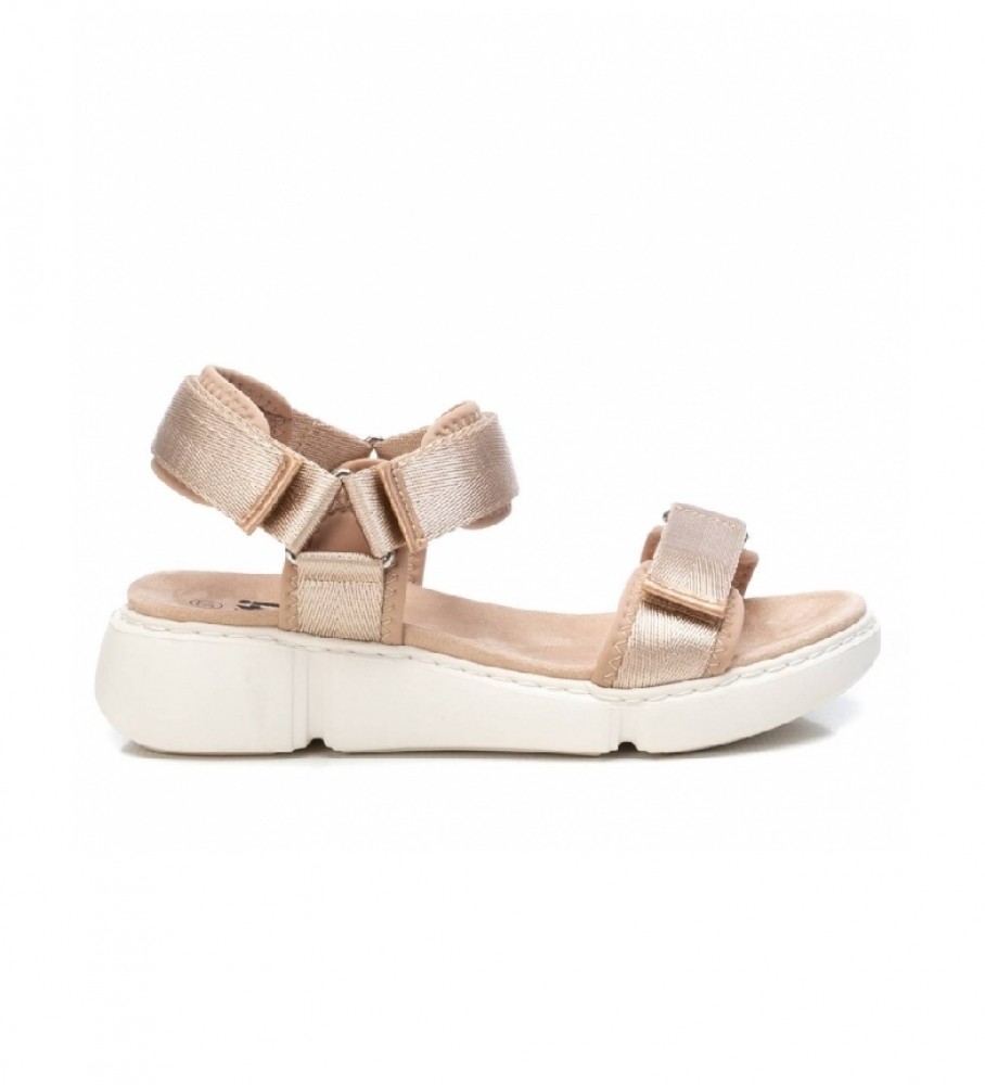 Xti Sandalias 044293 beige - Tienda Esdemarca moda, calzado y complementos  - zapatos de marca y zapatillas de marca