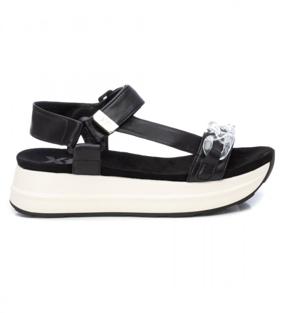 Sandalias 141413 negro -Altura plataforma: 5cm- - Tienda calzado, moda y complementos - zapatos de marca y zapatillas de marca